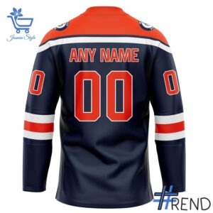 Detailed view of the 3 Detroit Tigers 2025 Hockey Jersey print on fabric
