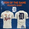 Custom look featuring the signature Detroit Tigers Peanuts Snoopy Shirt design