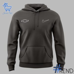 Close-up view of the Devin Booker Chevrolet The heartbeat of America Hoodie print