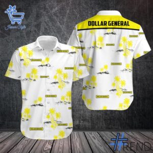 Premium-quality product featuring the Dollar General Hawaiian Shirt design