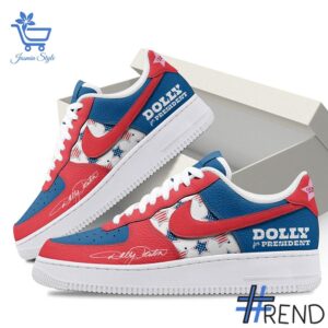 Level up your everyday style with Dolly for president Dolly Parton Air Force Shoes.