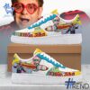 Trendy Elton John Nike Air Force featuring bold graphics and modern style