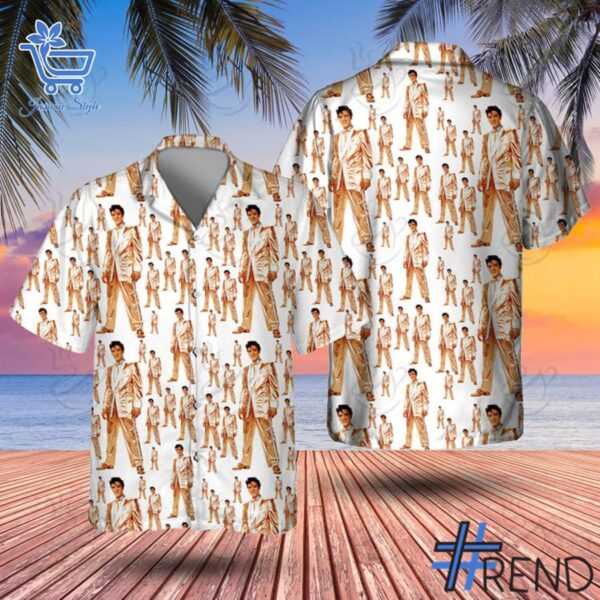 Premium-quality product featuring the Elvis Presley Hawaiian Shirt design