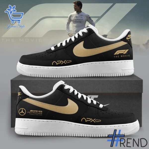 Styled look featuring F The Movie APXGP Brad Pitt Air Force Shoes for everyday wear