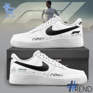 Styled look featuring F The Movie APXGP Brad Pitt Air Force Shoes for everyday wear