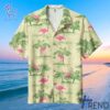 Trendy Flamingo Unisex Hawaiian Shirt featuring bold graphics and modern style