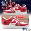 Close-up view of the Florida Panthers Stanley Cup Champs Air Force Shoes print