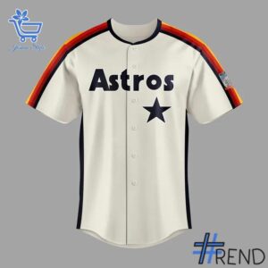 Premium-quality product featuring the Framber Valdez Throwback Road Houston Astros Jersey design