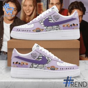 Custom apparel with the bold Friends TV Series Nike Air Force design