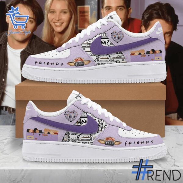 Custom apparel with the bold Friends TV Series Nike Air Force design