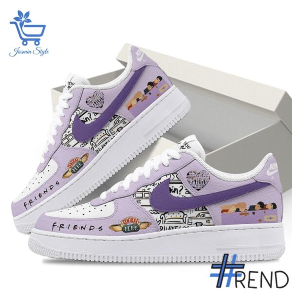 Custom apparel with the bold Friends TV Series Nike Air Force design
