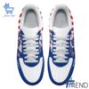 Side view of George Strait Junkie Happy Th Of July Nike Air Force showcasing iconic low-top silhouette.