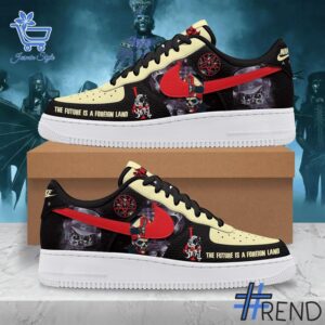 Custom apparel with the bold Ghost Band The Future Is A Foreign Land Air Force design