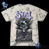 Close-up of the 1 Ghost Band The SKELETOUR Shirt showing detailed design and vibrant colors.