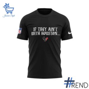 Houston Texans US vs The World Tour Shirt design displayed on high-quality clothing fabric