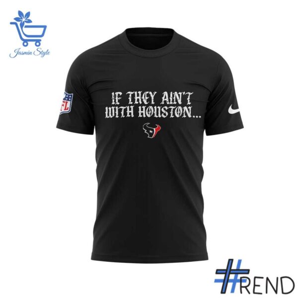 Houston Texans US vs The World Tour Shirt design displayed on high-quality clothing fabric