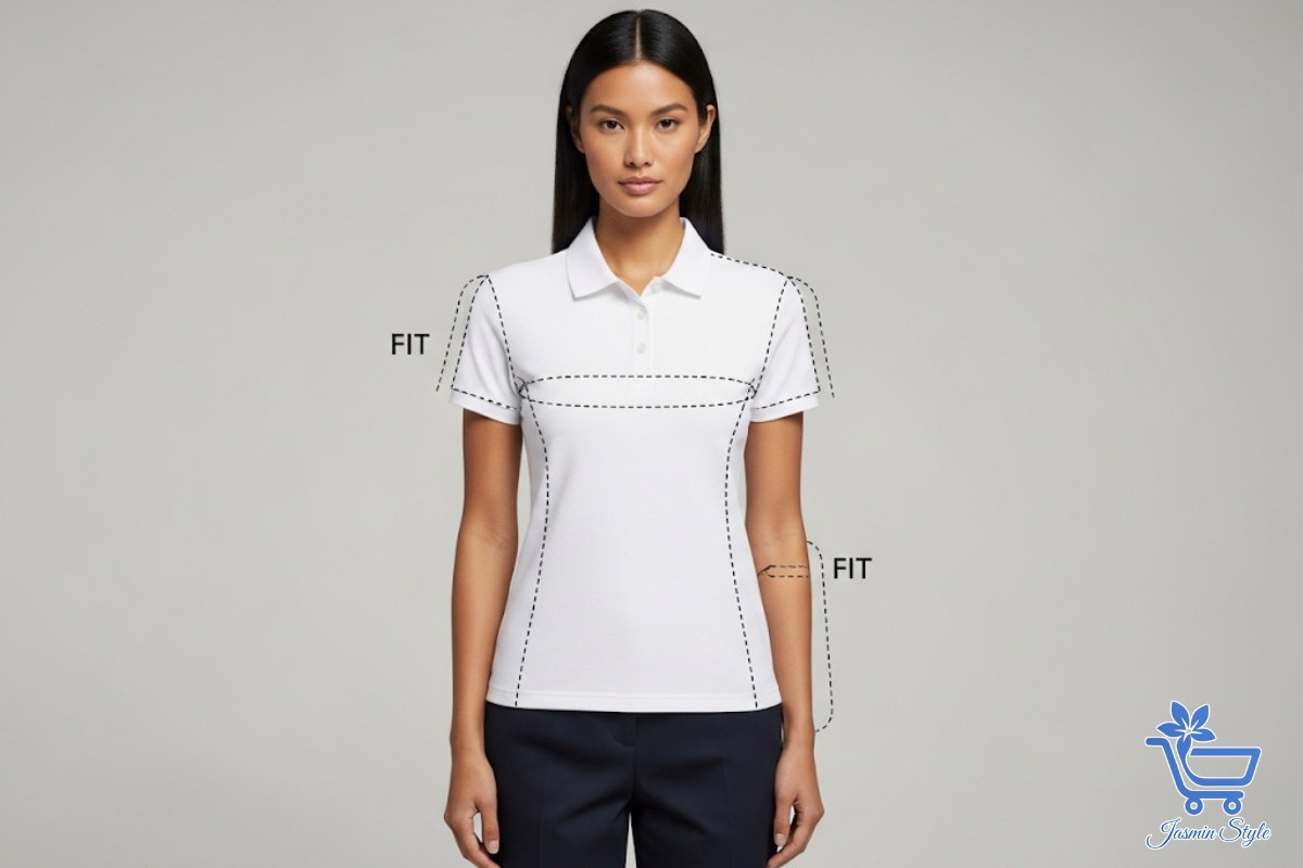 How to Know a Good Polo Shirt A proper polo shirt fit enhances your shape and style — check shoulders, sleeves, and hem for a flattering silhouette.