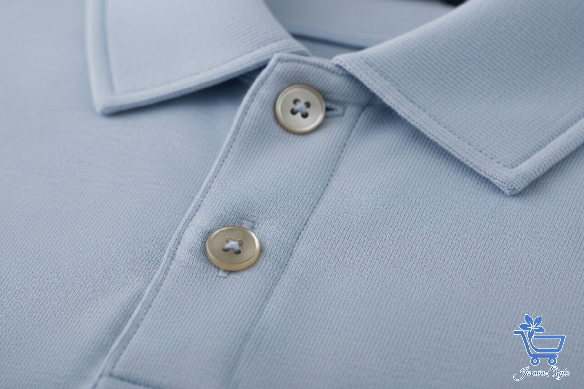 How to Know a Good Polo Shirt Signs of a high-quality polo: tight stitching, strong collars, and durable buttons that add polish to your look.