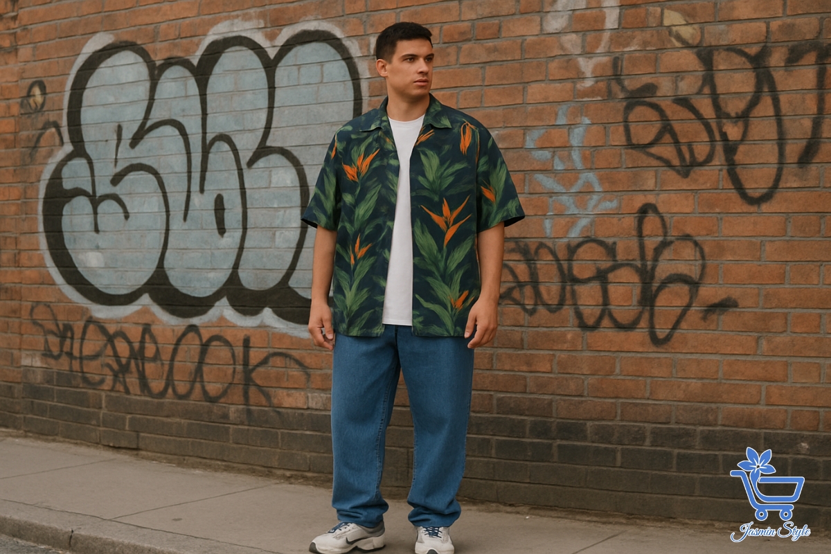How to Wear a Hawaiian Shirt for Men Oversized Hawaiian shirts add a relaxed, streetwear-inspired twist to your look.