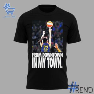 Styled look featuring Indiana Fever WNBA All Star INDY Caitlin Clark From My Downtown Shirt for everyday wear