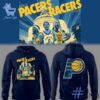 Indiana Pacers Basketball Pacers & Racers Hoodie design displayed on high-quality clothing fabric