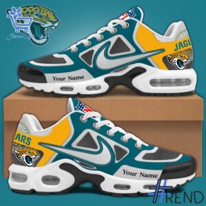 Custom look featuring the signature Jacksonville Jaguars Air Max TN Shoes design