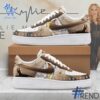 Custom apparel with the bold Kylie Minogue Tension Tour Nike Air Force design