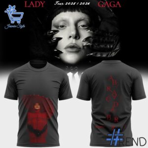 Close-up of the 2 Lady Gaga Abracadabra Hoodie showing detailed design and vibrant colors.