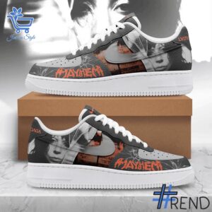 Custom apparel with the bold Lady Gaga Mayhem Air Force Shoes design