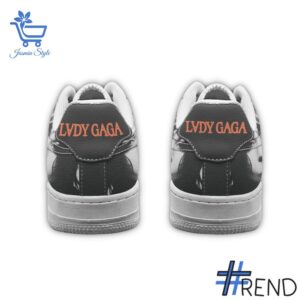 Custom apparel with the bold Lady Gaga Mayhem Air Force Shoes design
