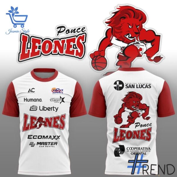 Street-style look featuring the unique Leones De Ponce BSN Puerto Rico Basketball Hoodie artwork