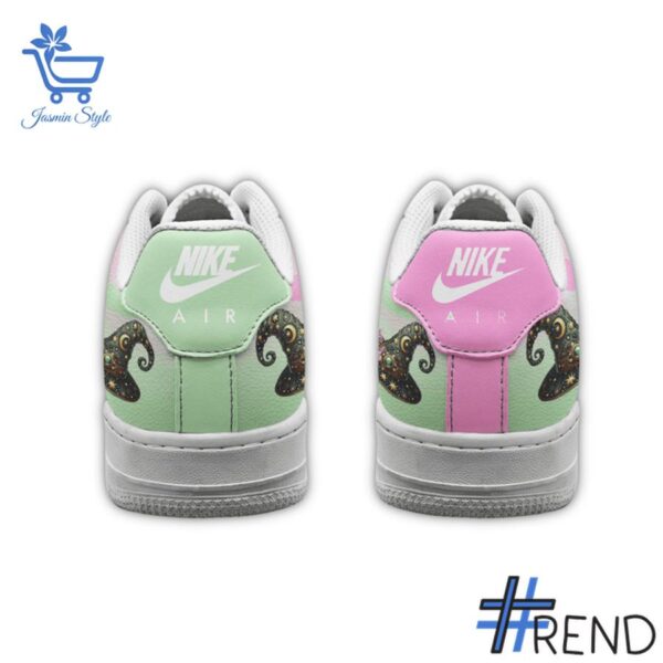 Custom apparel with the bold Let's Get Wicked Nike Air Force design