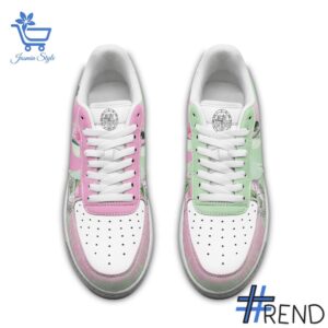 Custom apparel with the bold Let's Get Wicked Nike Air Force design