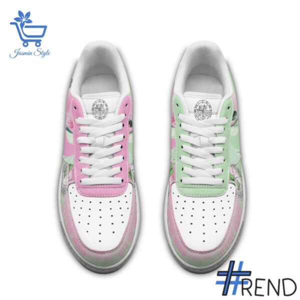 Custom apparel with the bold Let's Get Wicked Nike Air Force design