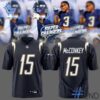 Styled look featuring Los Angeles Chargers Super Chargers Navy Uniforms Jersey for everyday wear