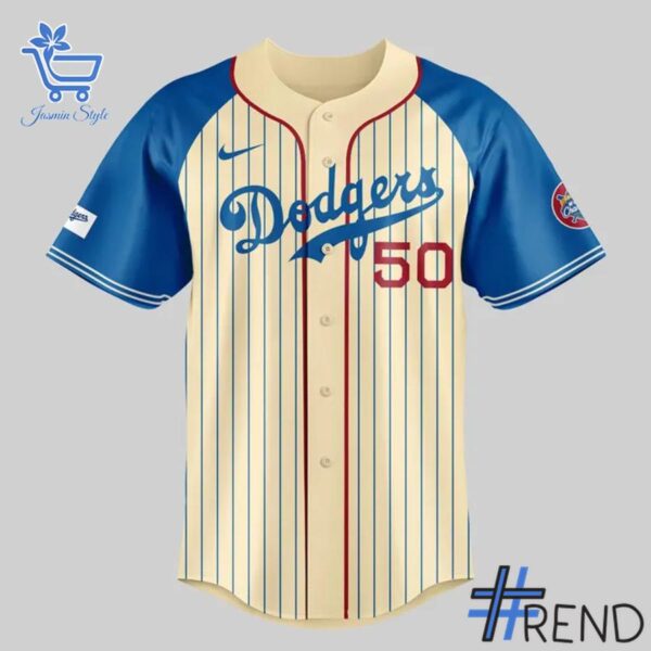 Premium-quality product featuring the Los Angeles Dodgers Black Heritage Night Baseball Jersey design