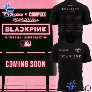 Unisex Los Angeles Dodgers Blackpink World Tour Shirt styled with jeans for a relaxed look