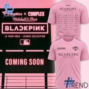 Unisex Los Angeles Dodgers Blackpink World Tour Shirt styled with jeans for a relaxed look