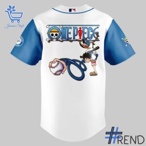 Side view of Los Angeles Dodgers One Piece Jersey showcasing iconic low-top silhouette.
