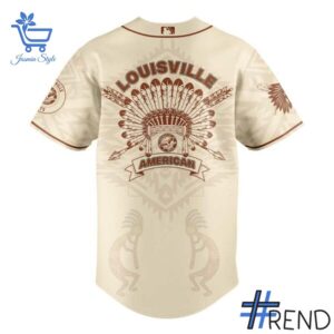 Performance meets personality in every Louisville Bats Native American Heritage Month Jersey detail.