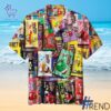 Trendy M&M Chocolate Unisex Hawaiian Shirt featuring bold graphics and modern style