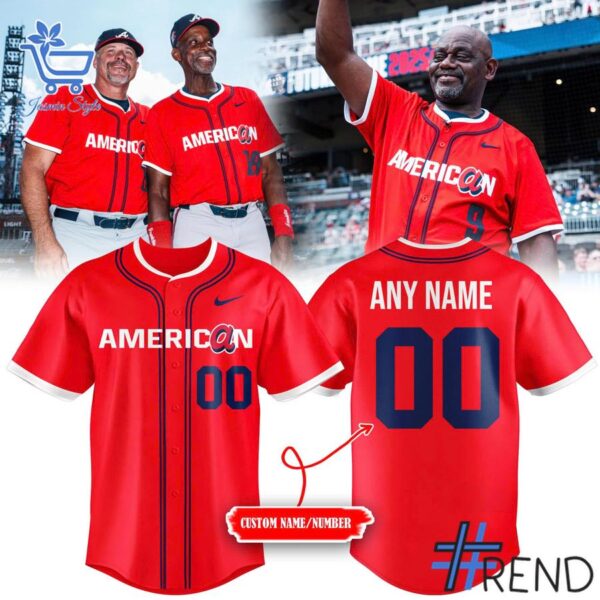Performance meets personality in every MLB All Star Futures Game American Team Jersey detail.