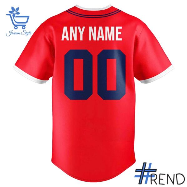 Performance meets personality in every MLB All Star Futures Game American Team Jersey detail.