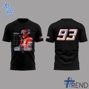Detailed Marc Márquez Shirt graphic on quality fabric