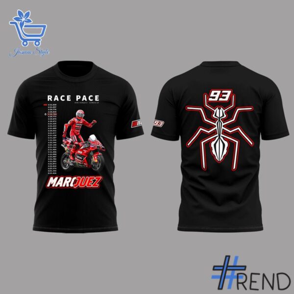 Performance meets personality in every Marc Márquez Race Pace Shirt detail.