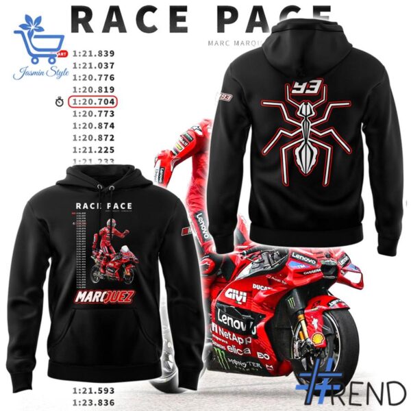 Performance meets personality in every Marc Márquez Race Pace Shirt detail.