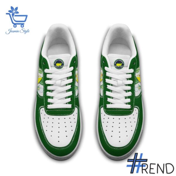 Custom apparel with the bold Masters Tournament Air Force Shoes design