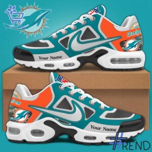 Custom look featuring the signature Miami Dolphins Air Max TN Shoes design