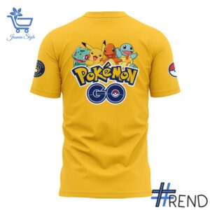 Milwaukee Brewers Pokémon GO Shirt design on casual wear for everyday style