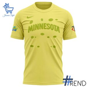 Minnesota Twins Spongebob Squarepants Day Shirt design on casual wear for everyday style